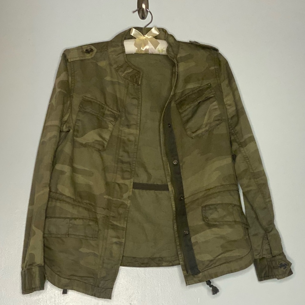 Loft camouflage jacket.